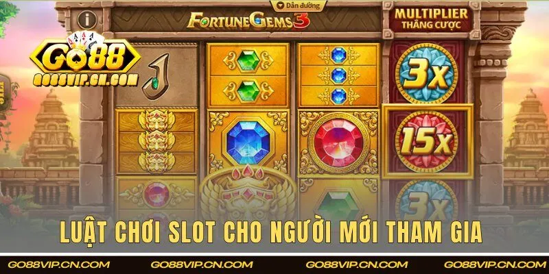Luật chơi slot chi tiết cho người mới tham gia tại Go88