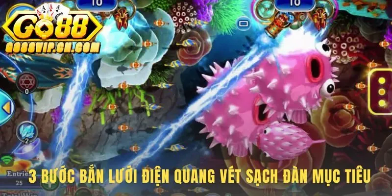 Ba bước dùng Laser Net Cannon canh thời điểm và gom mục tiêu